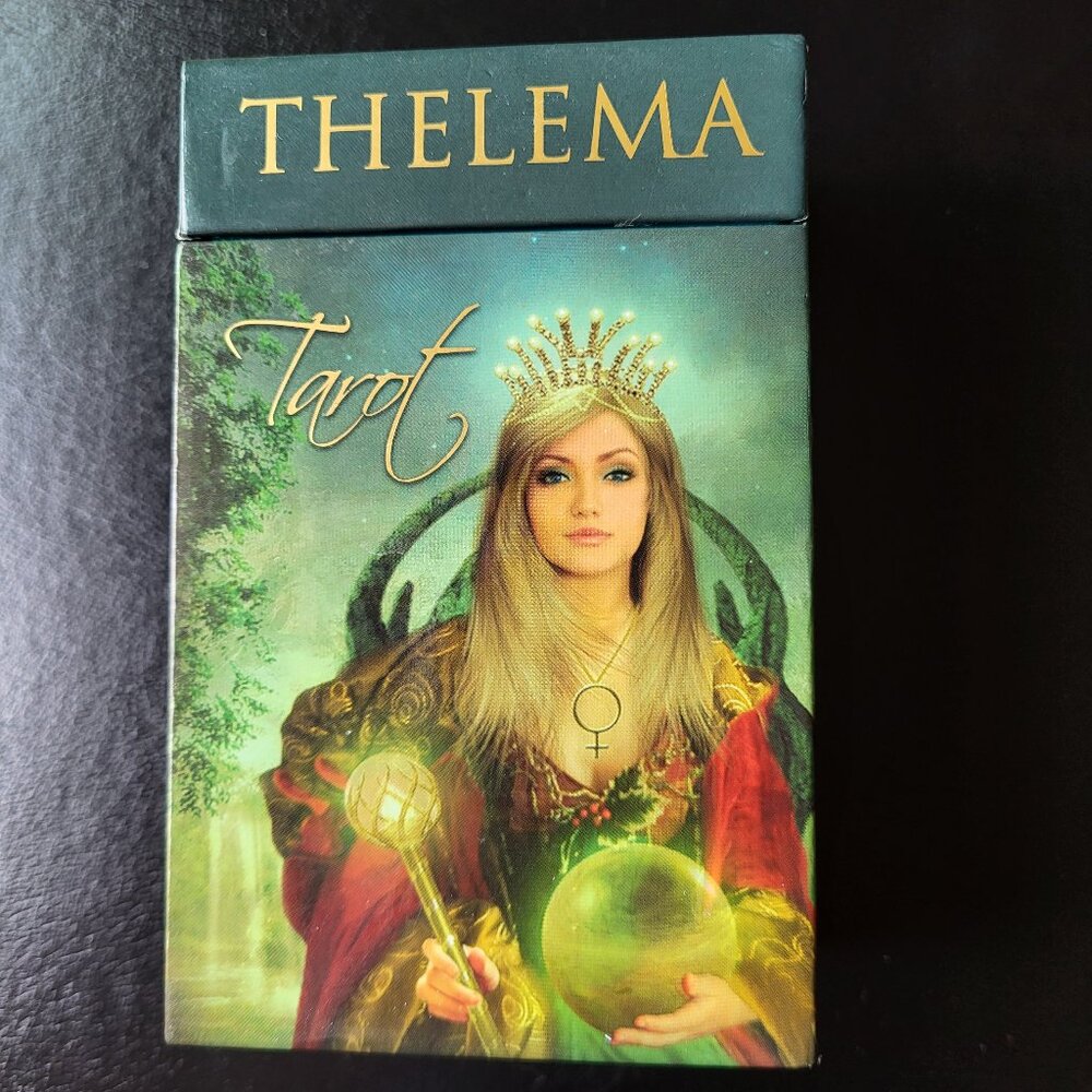 Thelema Tarot Deck Cards Renata Lechner Lo Scarabeo